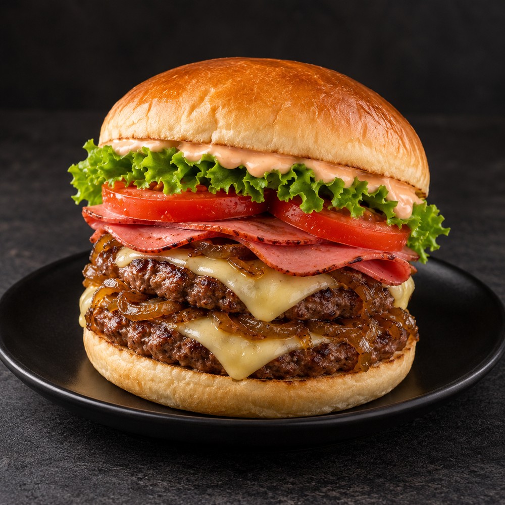 Hamburguesa Doble
