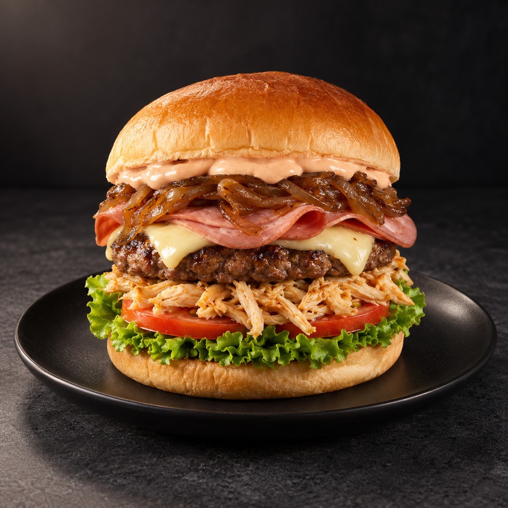 Hamburguesa Mixta